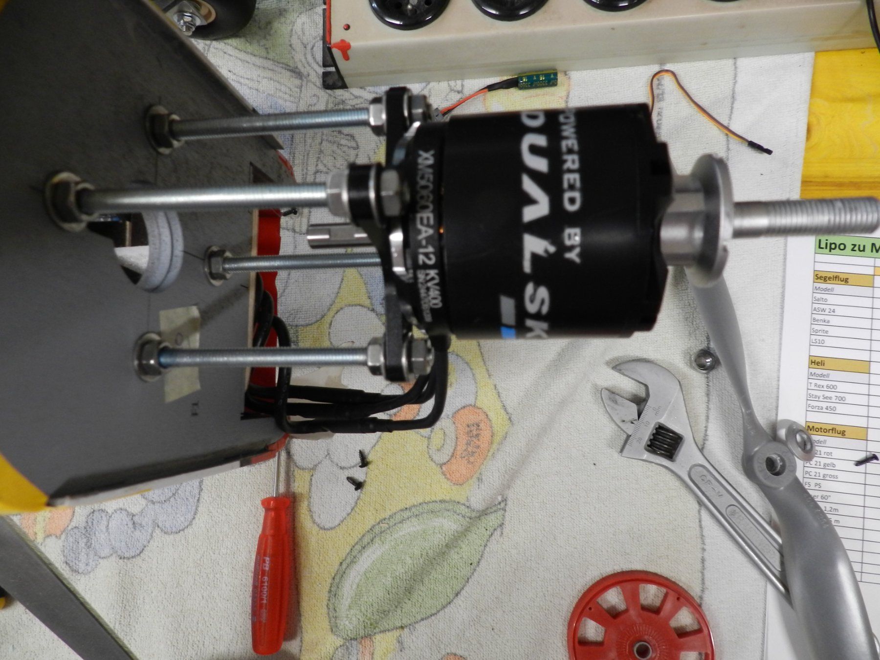 Modellismo RC: Trainer Swiss Stick 2000 von VQ Models – Usato da Pfäffikon ZH venduto da Wolkenflitzer_550 8