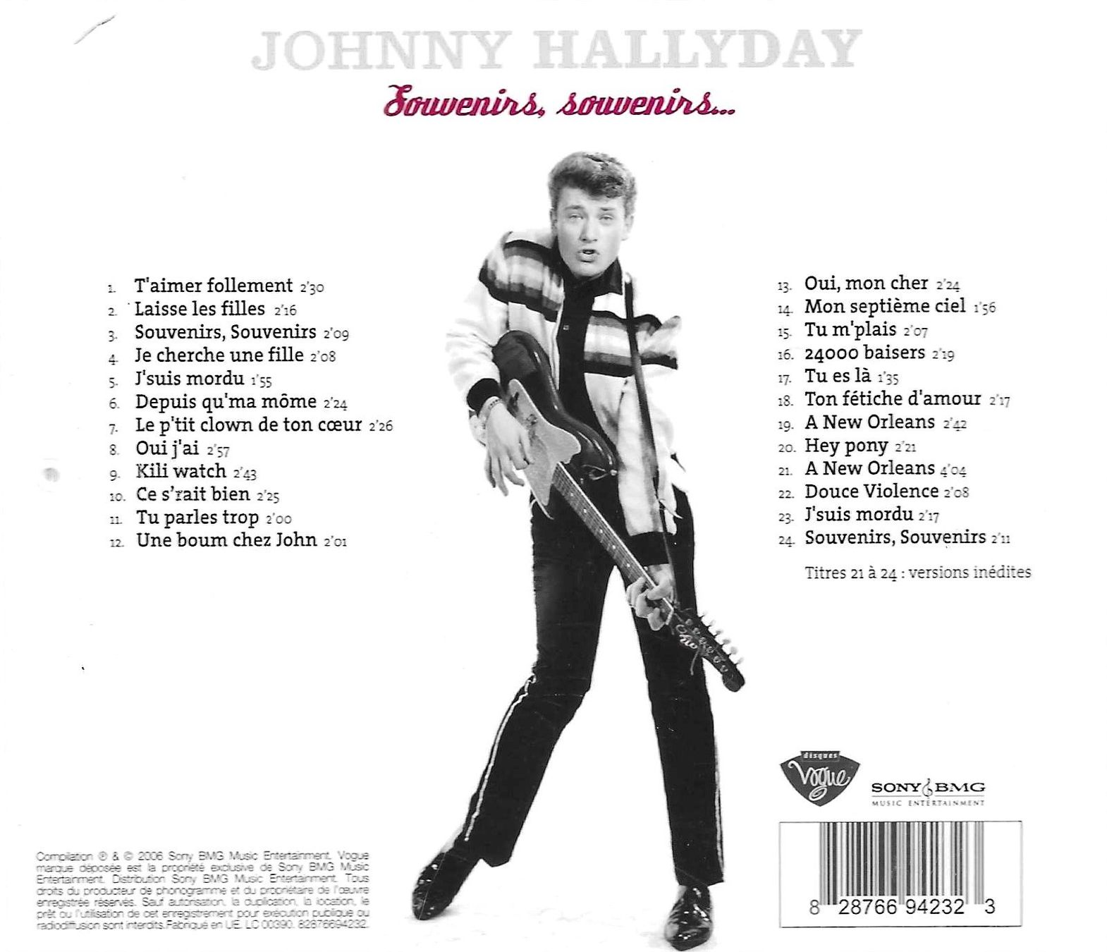 CD: Johnny Hallyday - Souvenirs, souvenirs... – Usato da Savagnier venduto da Ne2065 1
