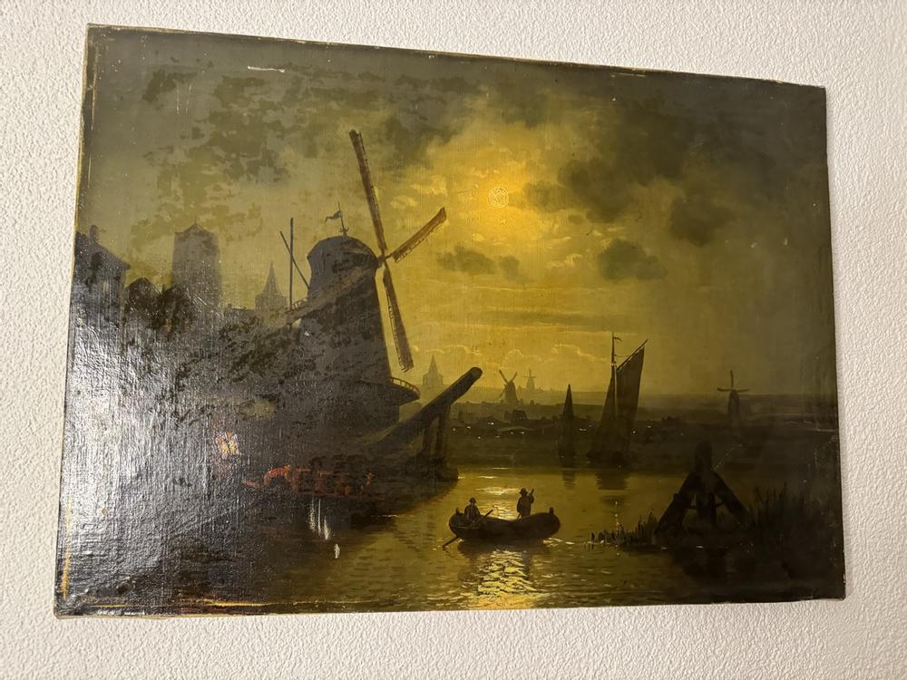 Golden Age Dutch Oil Painting Signed Xix Century Kaufen Auf Ricardo   Golden Age Dutch Oil Painting Signed Xix Century