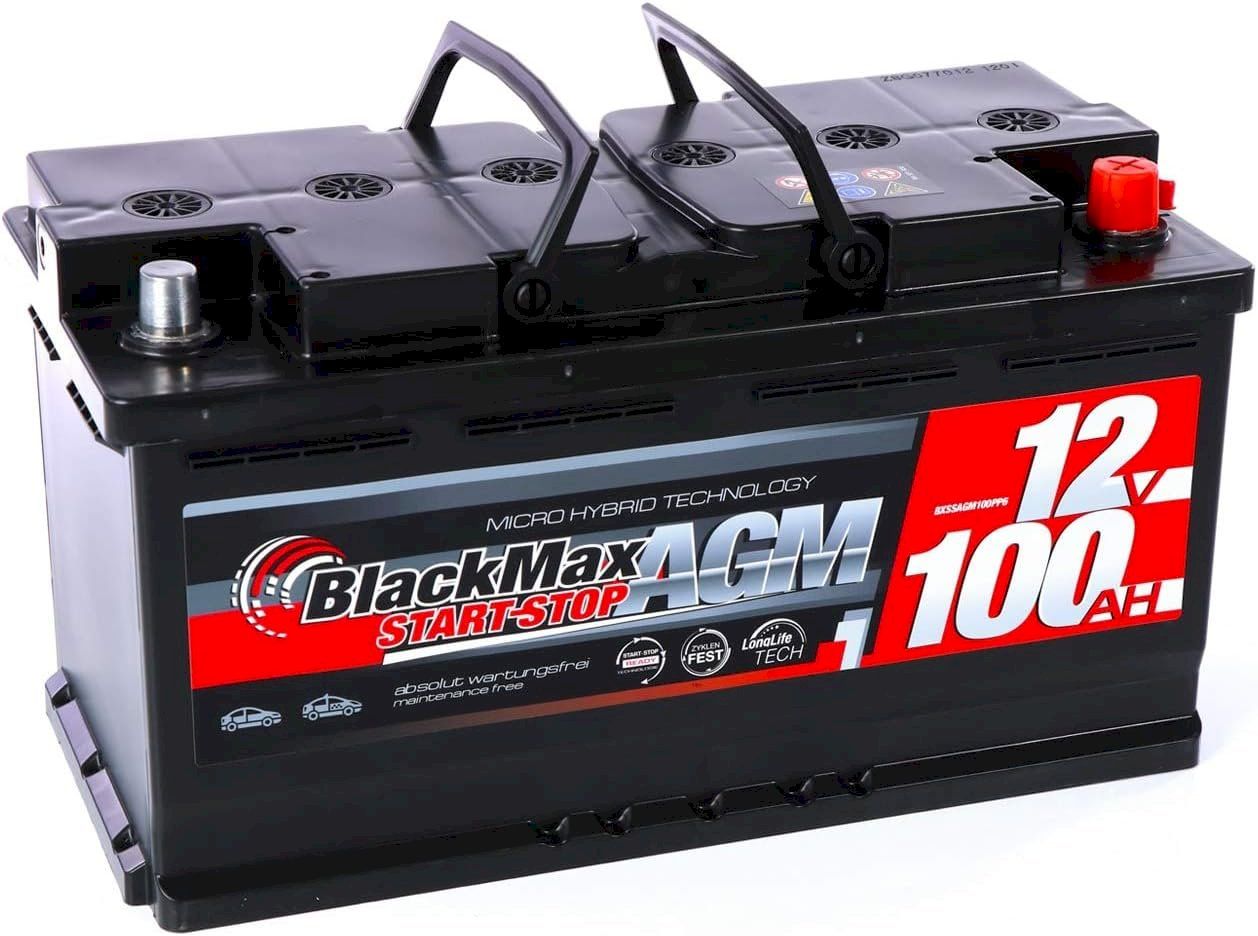 Batteries: BlackMax Start-Stop AGM 12V 100Ah – Neuf avec emballage d'origine à Bottighofen par zaap 2