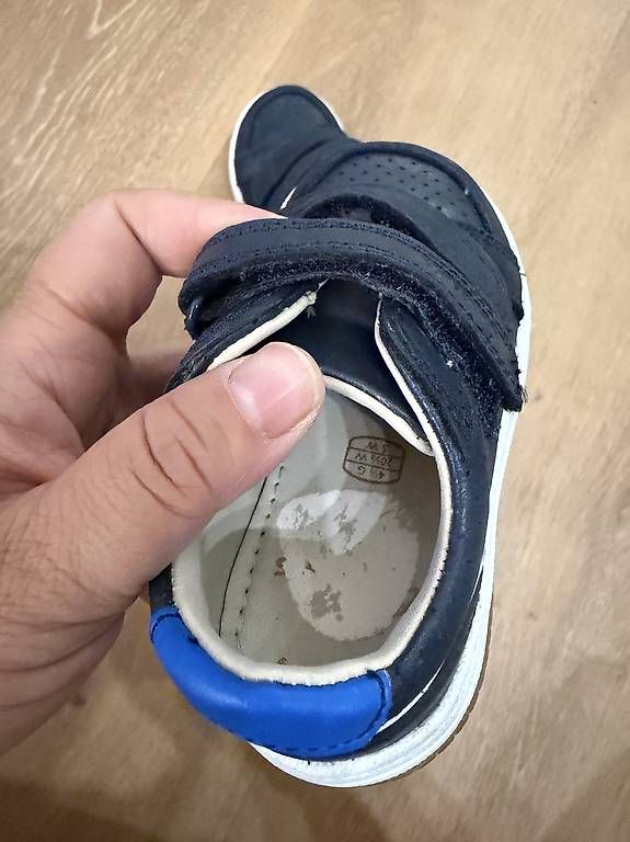 Clarks Scarpe da uomo: Clark's Leder Sneaker, Grösse 20.5 – Usato da Bäch SZ venduto da Blansz 4