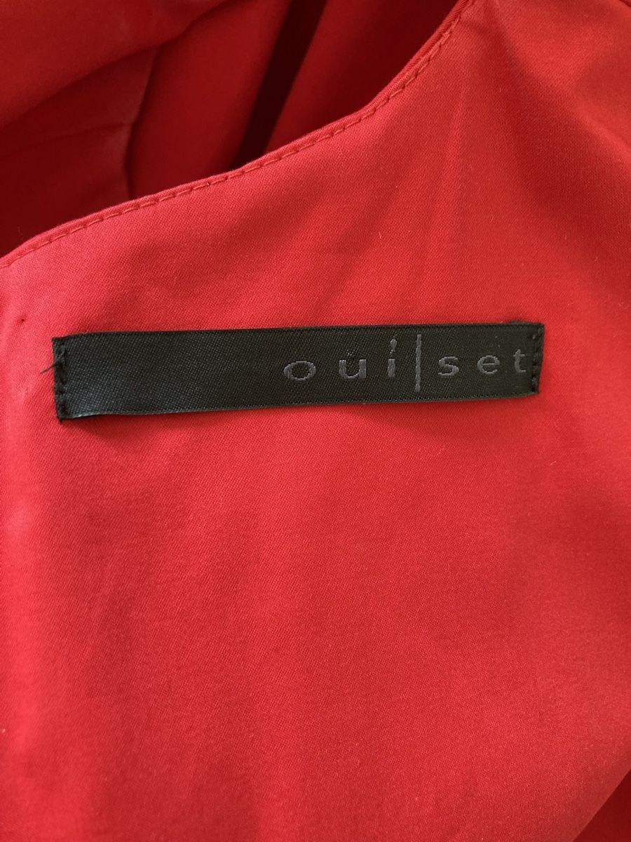 Vestiti: Oui Set Red Sleeveless Dress L – Usato da Zürich venduto da Maki333 4