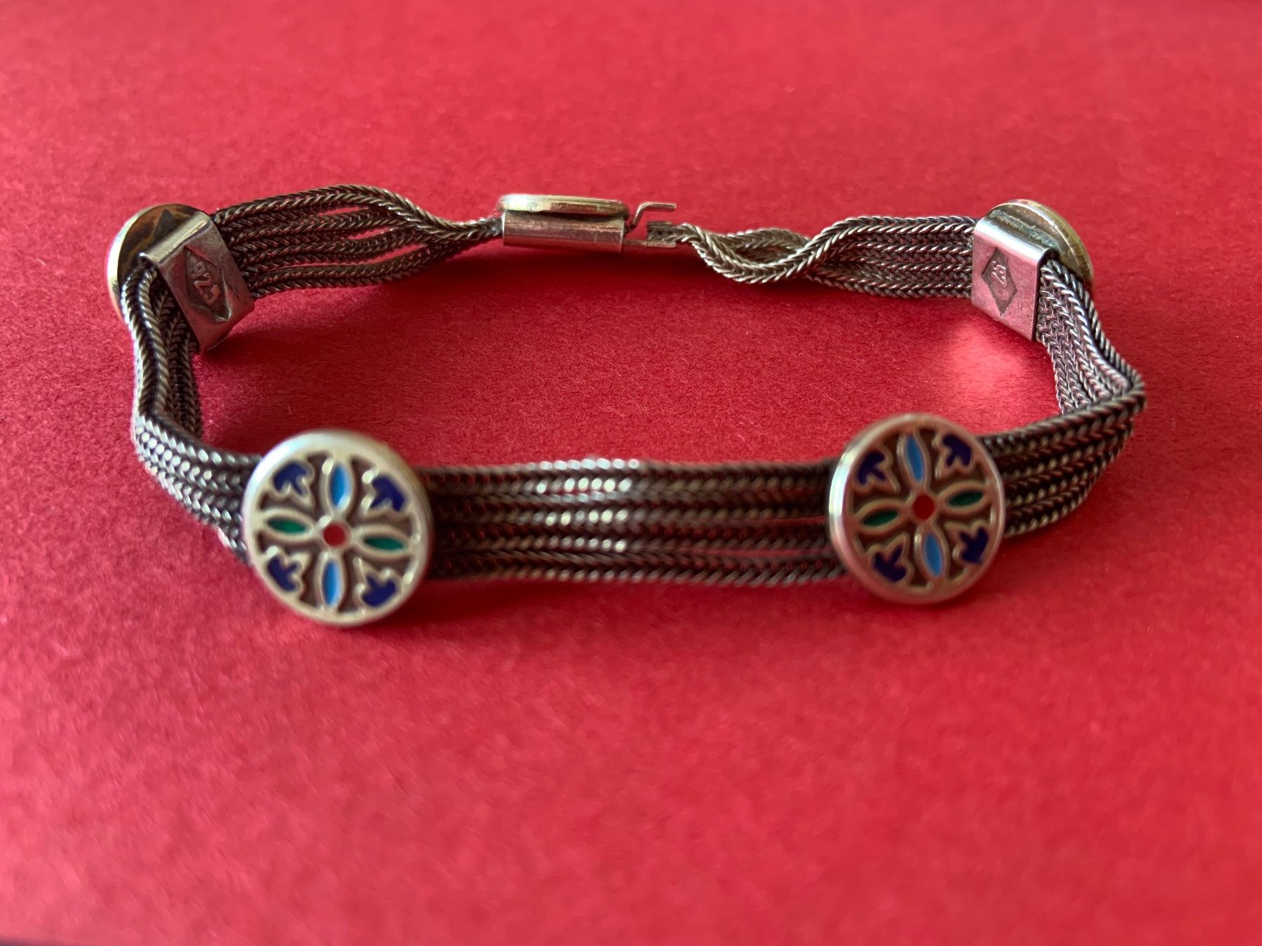 Armbänder & -reifen: Silber-Armband orientalisch 5 Blumen – Neu (gemäss Beschreibung) aus Dittingen von Bijoubelle 1