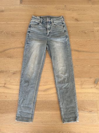 Hellblaue American Eagle Jeans Grösse regular