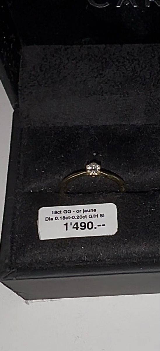 Anelli: carat Diamant ring 0.2 carat – Usato da Gurmels venduto da elb_77bf 1