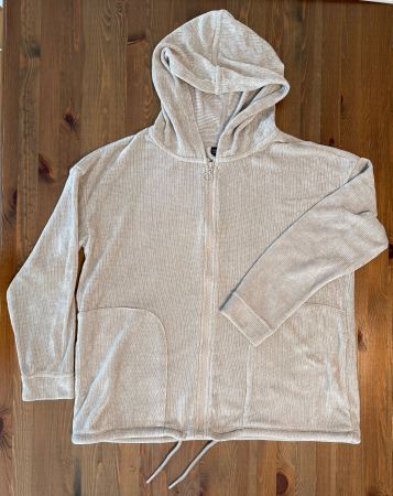 Sweatjacke mit Kapuze - Laura Torelli - Grösse M