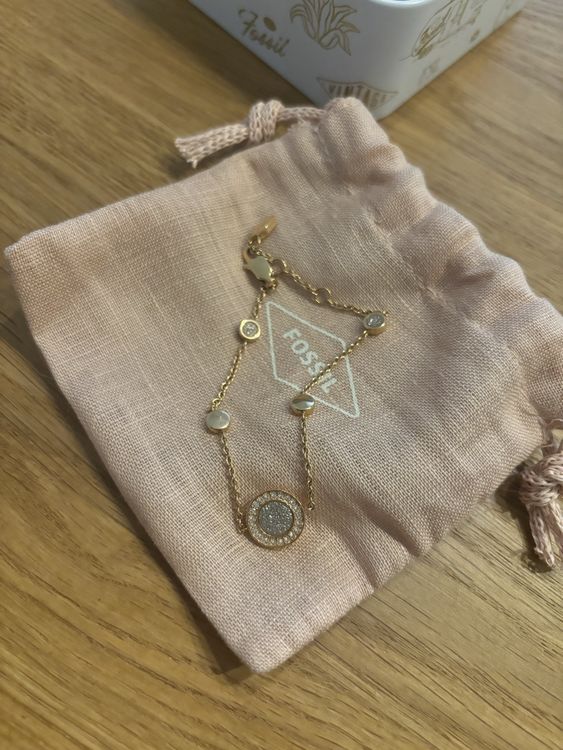 Fossil Armband Rosegold 1