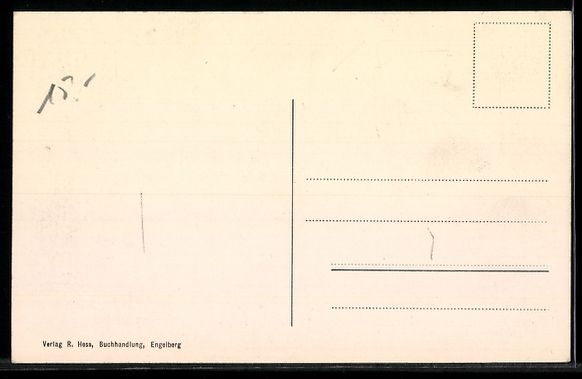 Cartoline postali: AK Engelberg, Bauernhaus – Usato da Berlin venduto da bartko-reher 1