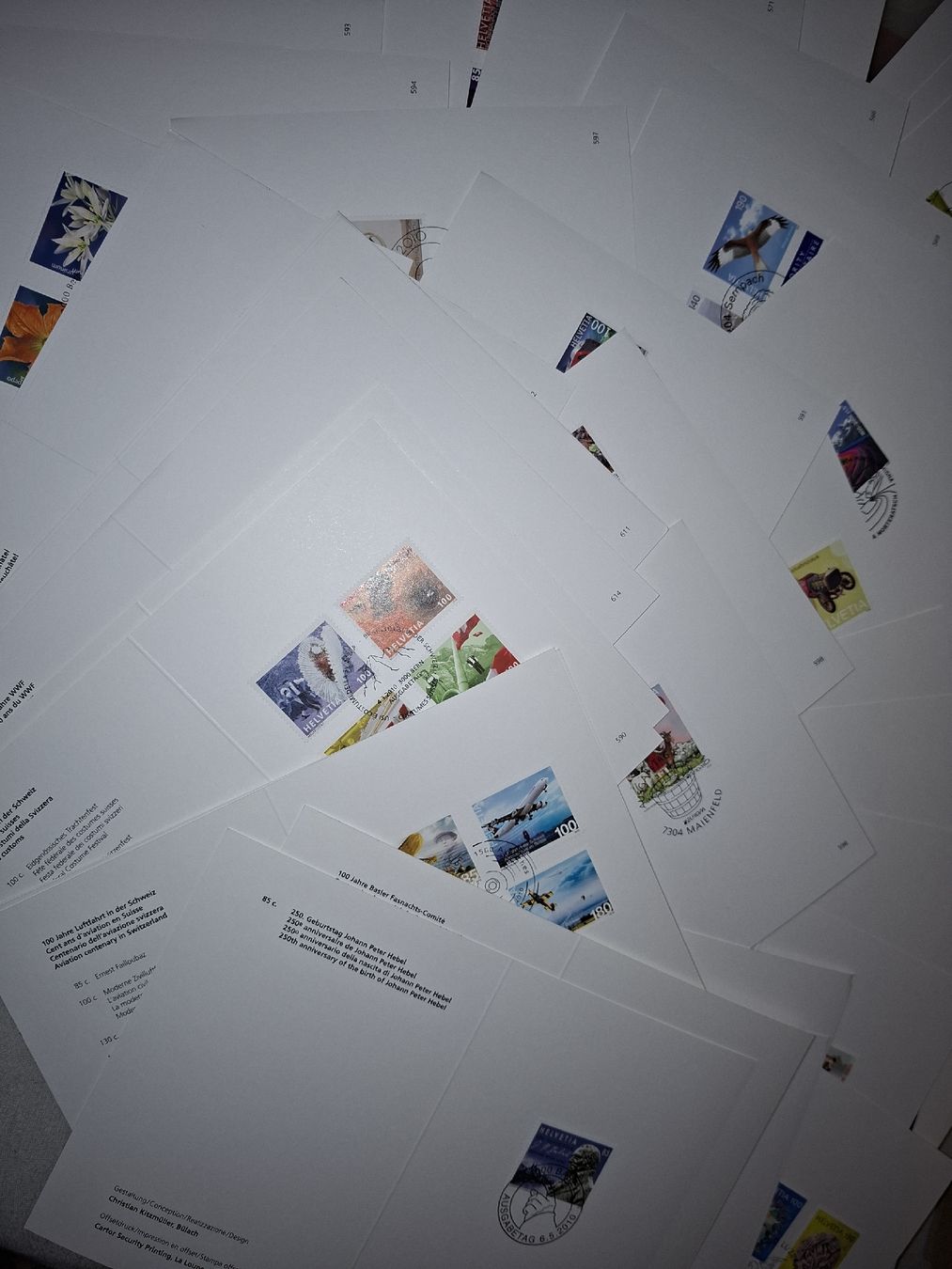 Tous les timbres: Schachtel Briefe / FDC / eca  – D'occasion à Balgach par SIMEON27 5