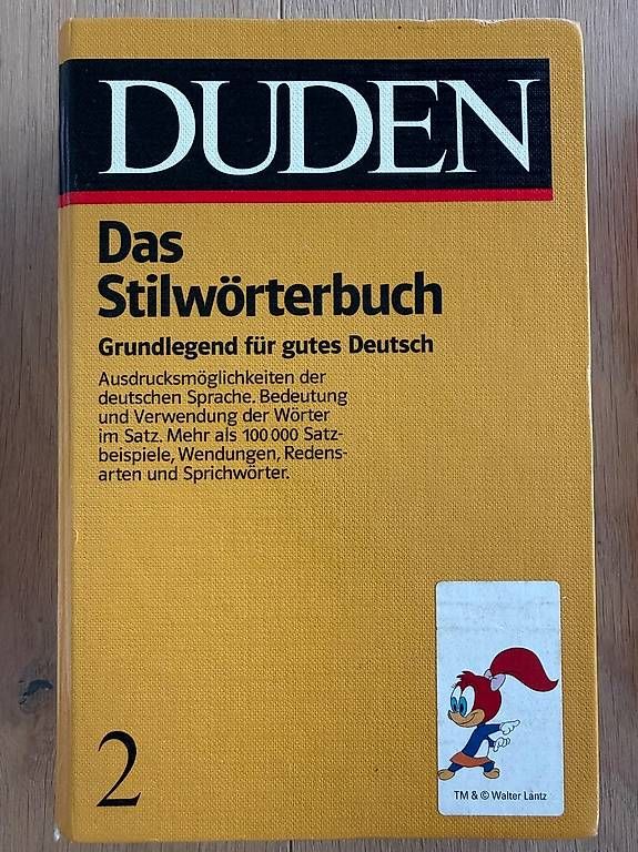 Libri: Duden - Das Stilwörterbuch – Usato da Hombrechtikon venduto da SeeBueb_ZH