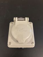 Feller Schwachstrom-Steckdosen IP55 AP (Telefon/Sonnerie)