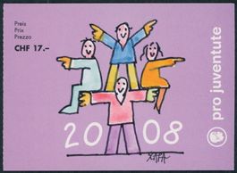 2008 - Pro Juventute - Markenheftchen - Ersttag ET