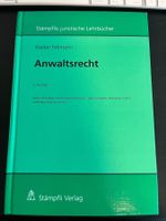 Anwaltsrecht – Walter Fellmann | Stämpfli