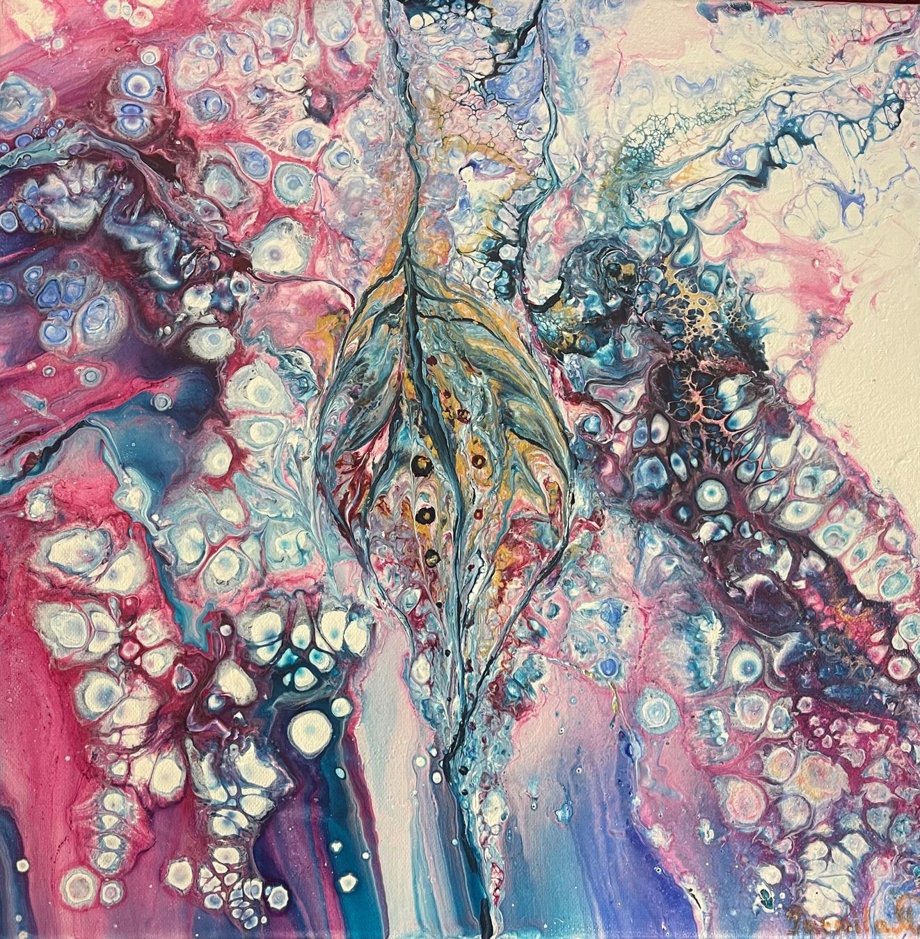 Dipinti: „Cosmic Feather“, – Usato da Buttwil venduto da marsmen 2