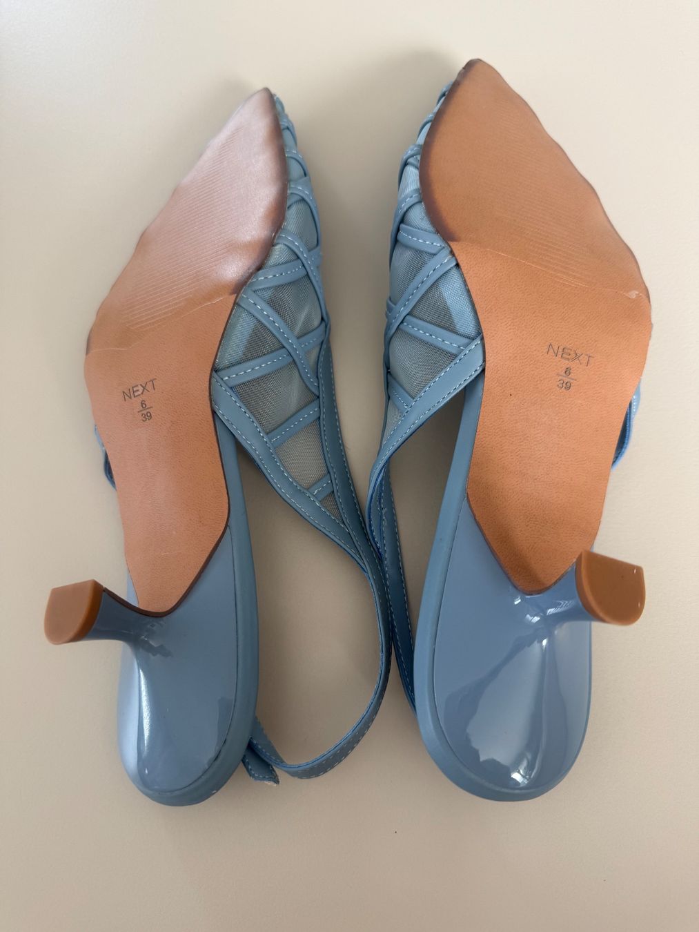 Scarpe da donna: Slingpumps hellblau Gr.39 ungetragen – Nuovo (secondo la descrizione) da Zollikon venduto da dorean 4