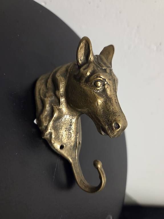 Ferramenta: Vintage Pferdekopf Kleiderhaken – Usato da Rüfenacht BE venduto da Biancaro
