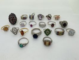 LOT Silber-Ringe 925 AG //i617