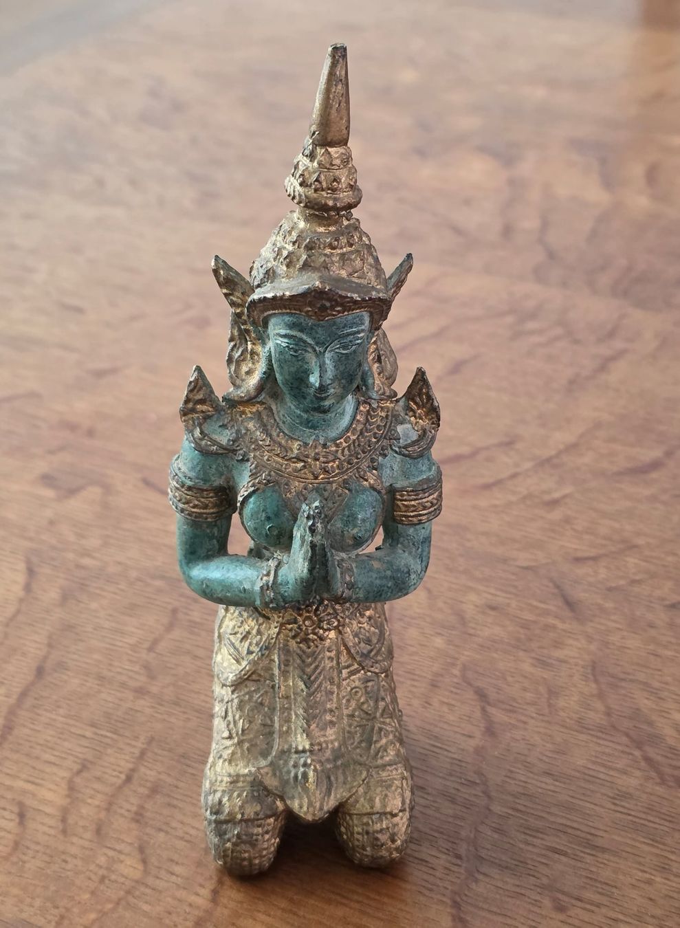 Figuren: Exotische Thai-Statue, Bronze, Glücksbringer – Gebraucht aus Rheinsulz von Dred 1