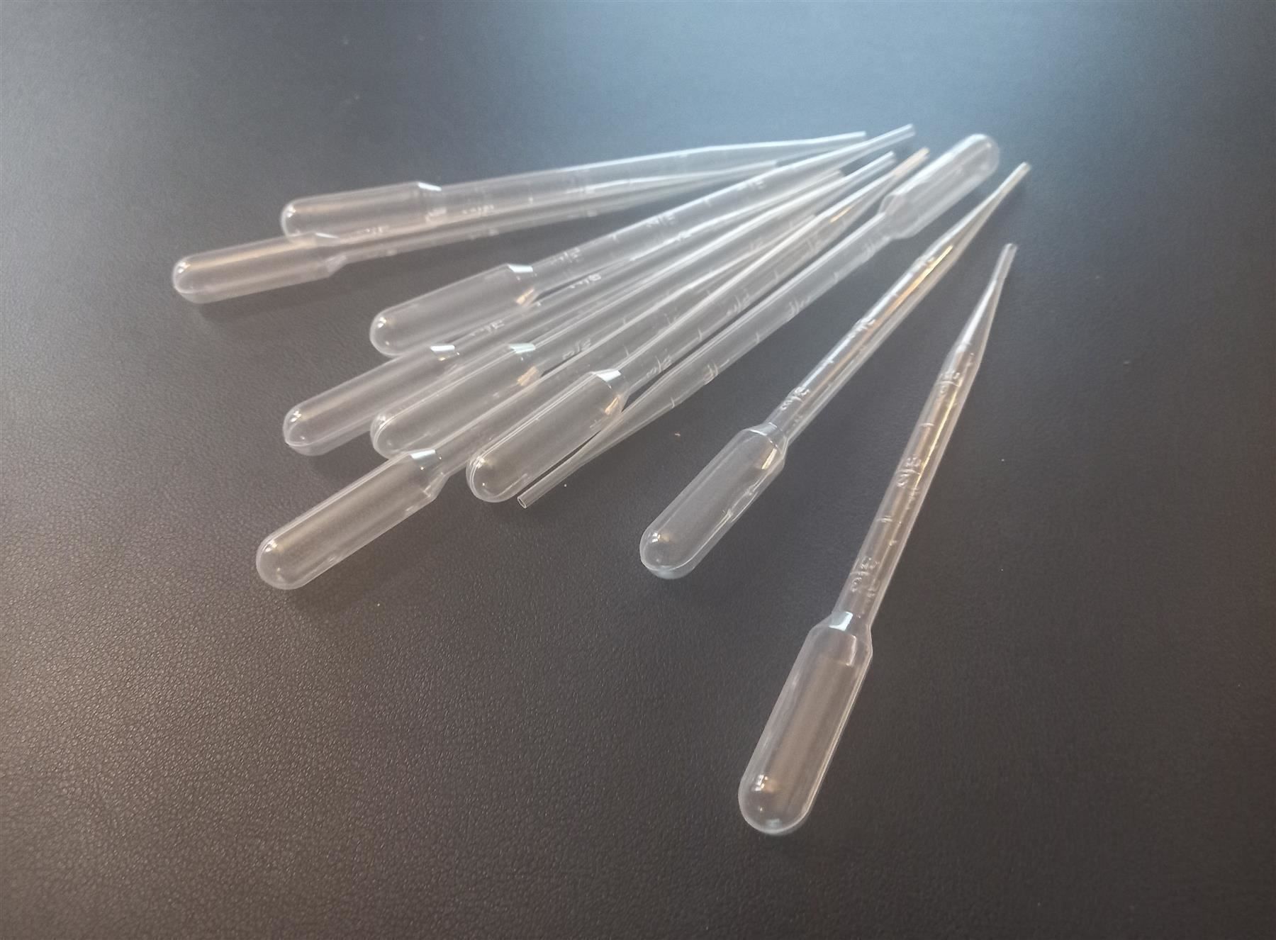 Messen: 500x Graduierte Transferpipette 3ML Pipette transfert gradué – Neu und originalverpackt aus Lausanne von novastoris 1