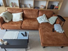 Ecksofa braun 236 cm x 164 cm