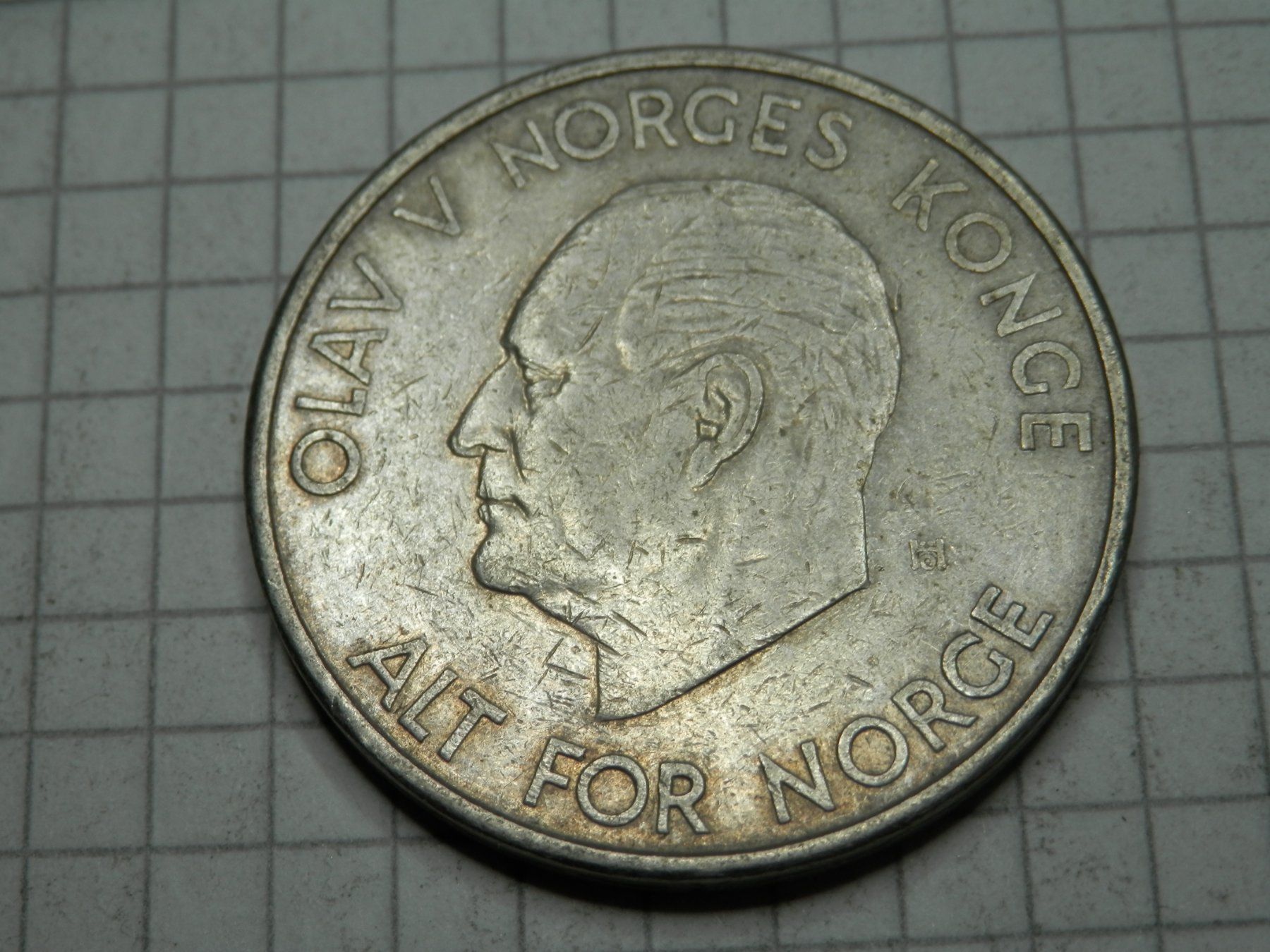 Tutti le monete: Norwegen  5 Kronen, 1963 – Usato da Weiach venduto da weiach81 1