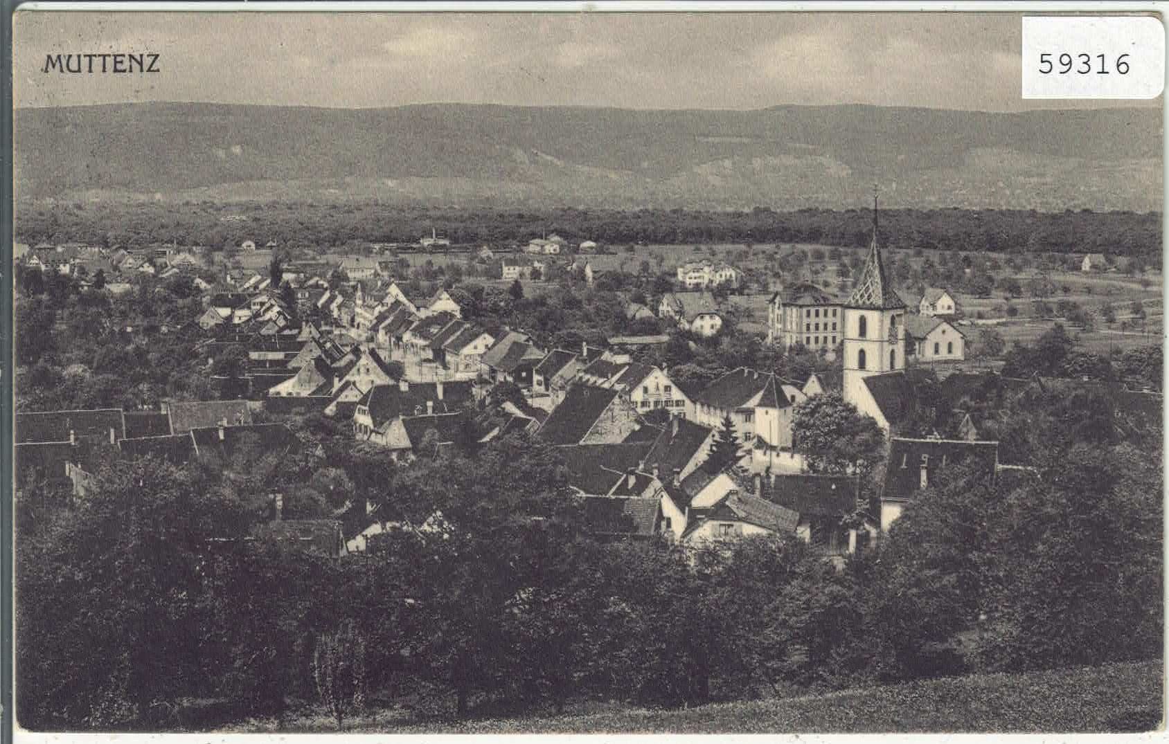 Cartes postales: Muttenz - Totalansicht – D'occasion à Ettingen par Kartenplanet