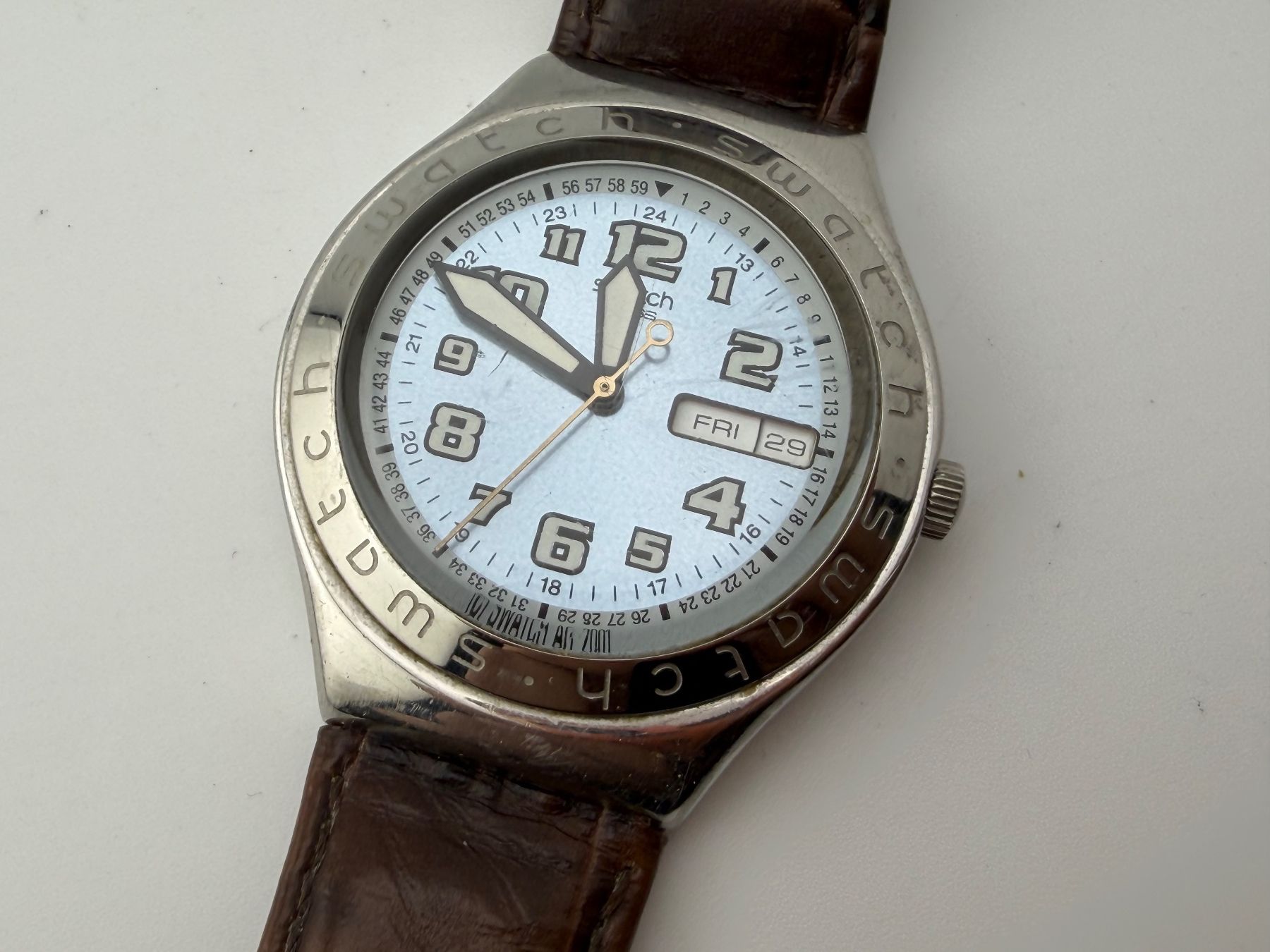 Swatch Uhren: SWATCH acier fonctionne 37mm – Gebraucht aus Biel/Bienne von MrP_WatchesBiel