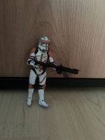 Star Wars Clone Trooper Figur weiss orange gebraucht