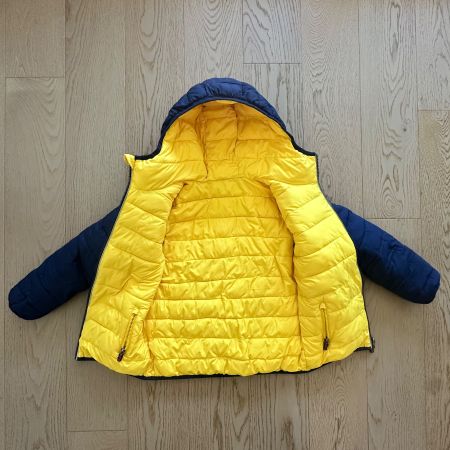 Winterjacke für Kinder Grösse 128 - beidseitig tragbar