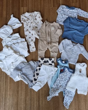 Baby Kleiderpaket Gr. 50–56 + Fotoshooting-Outfit, 501