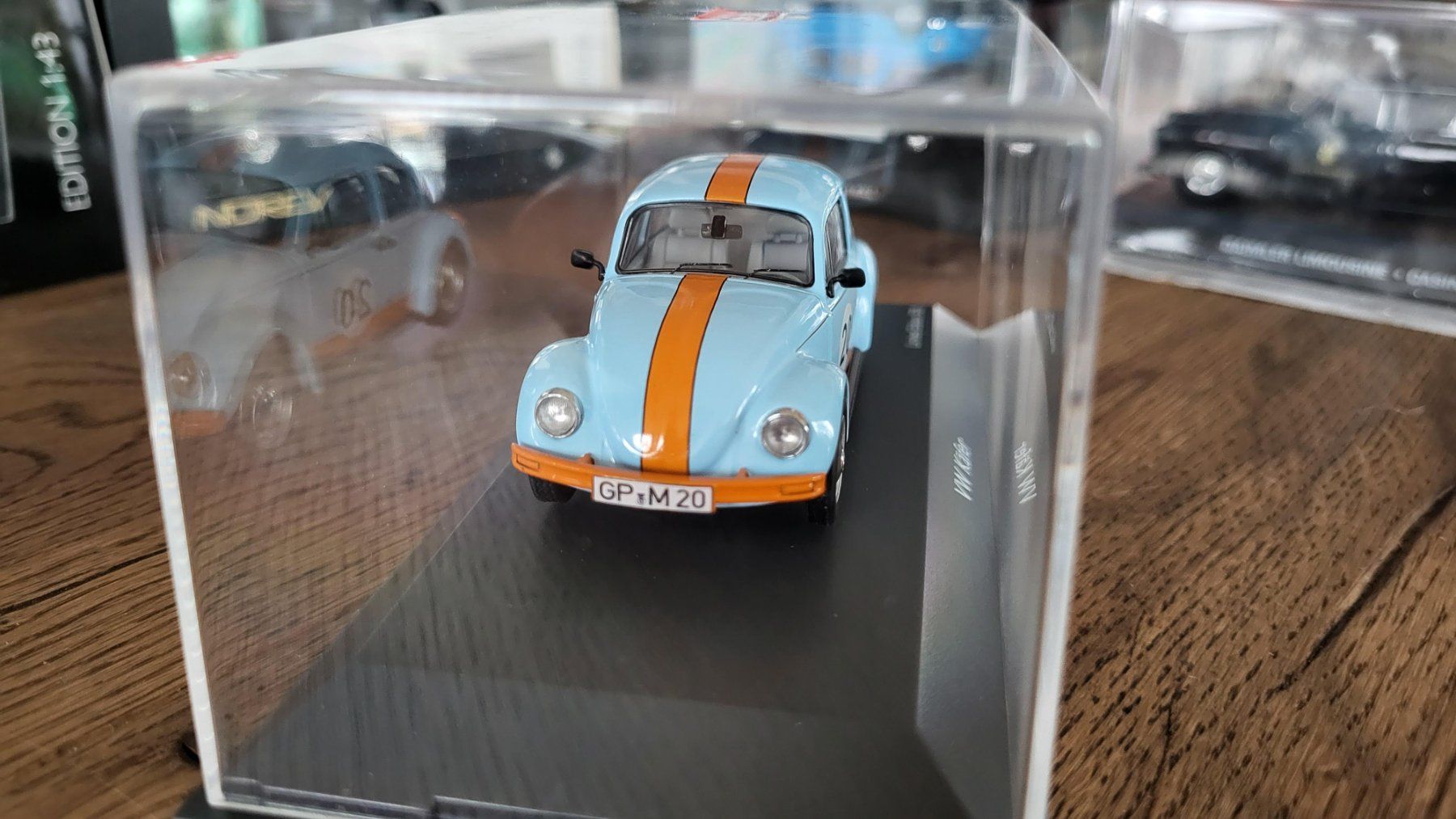 Schuco Modellini d'auto: VW Käfer #20 Gulf Design 1:43 Schuco – Usato da Rothrist venduto da Juana5 1