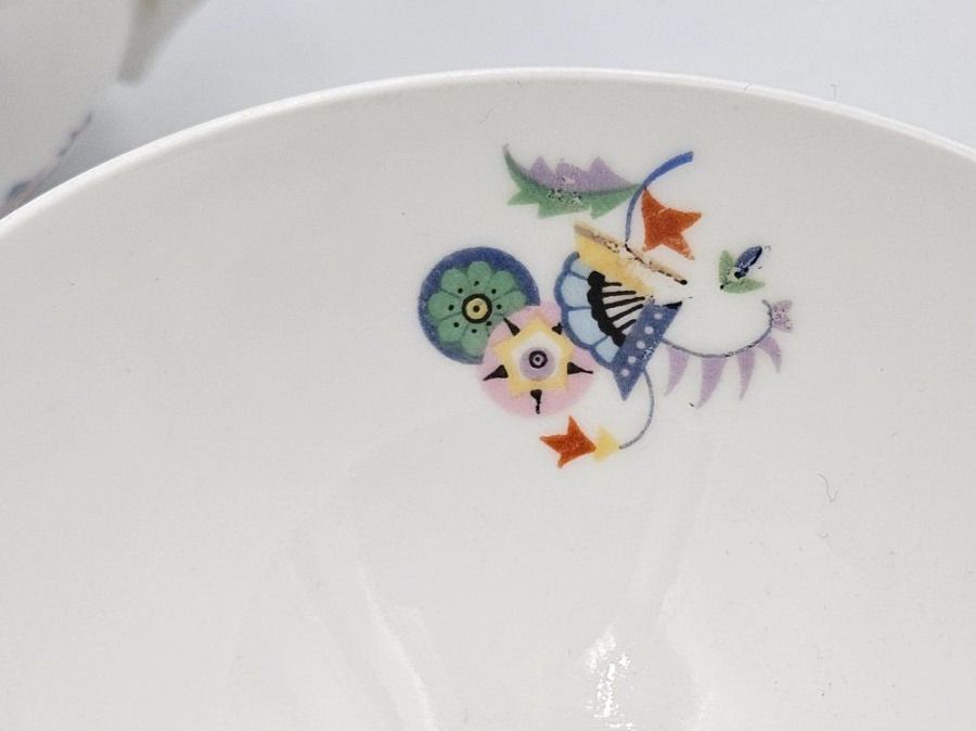 Set di piatti: Jugendstil Set Teetassen Langenthal 1925 - 1933 – Usato da Schwarzenburg venduto da Unterwahlern 1