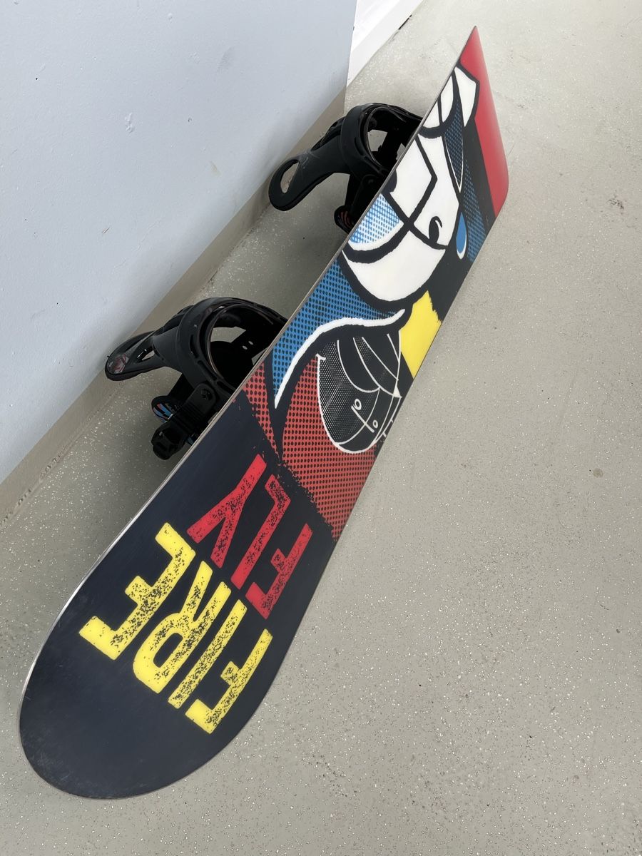 Board: Top Firefly Snowboard 120cm inkl. Nidecker Bindung – Usato da Horgen venduto da pupcia01 6
