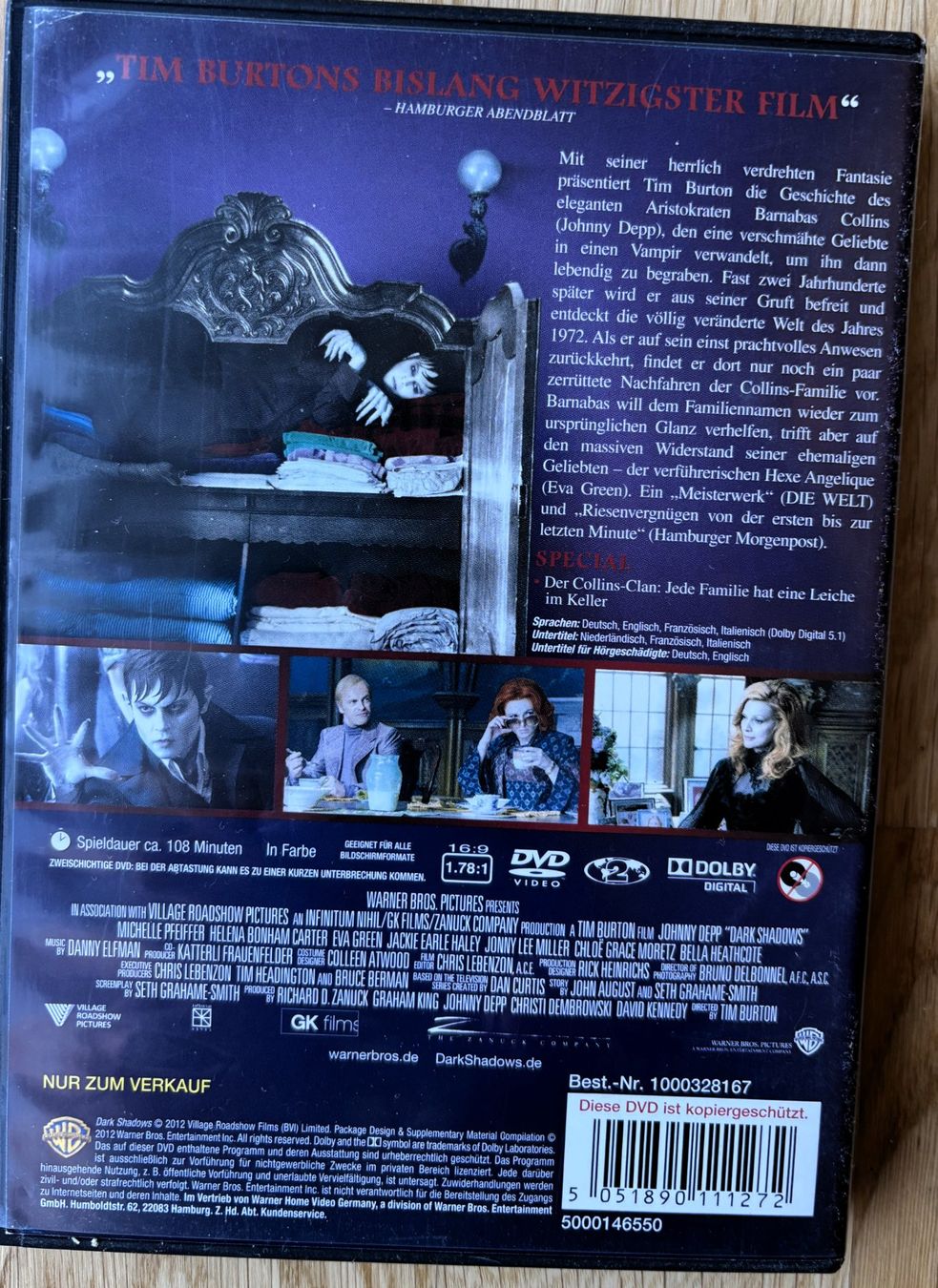 Tous les DVDs: DVD Dark Shadows – D'occasion à Riehen par martinaaebersold 1
