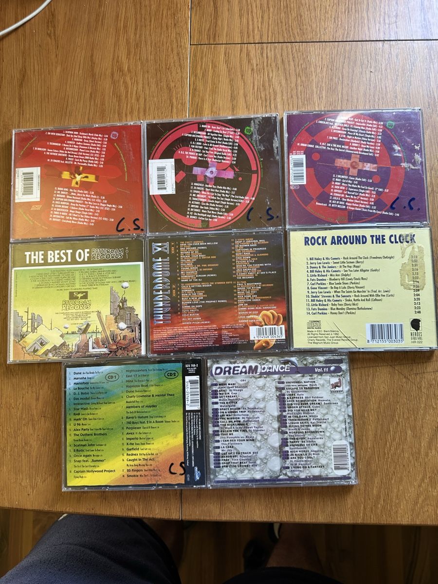 CD: CD, Sammlung Dream, Dance, Thunderdome, Dance Mission – Usato da Benken ZH venduto da Audi-erich 1