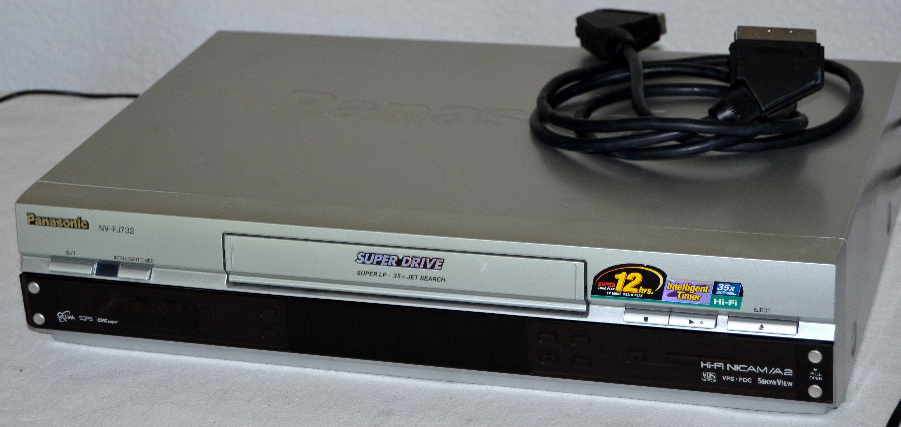 Panasonic Registratori: Videorecorder VHS Panasonic NV-FJ732F-S – Usato da Collonges venduto da arashee 1