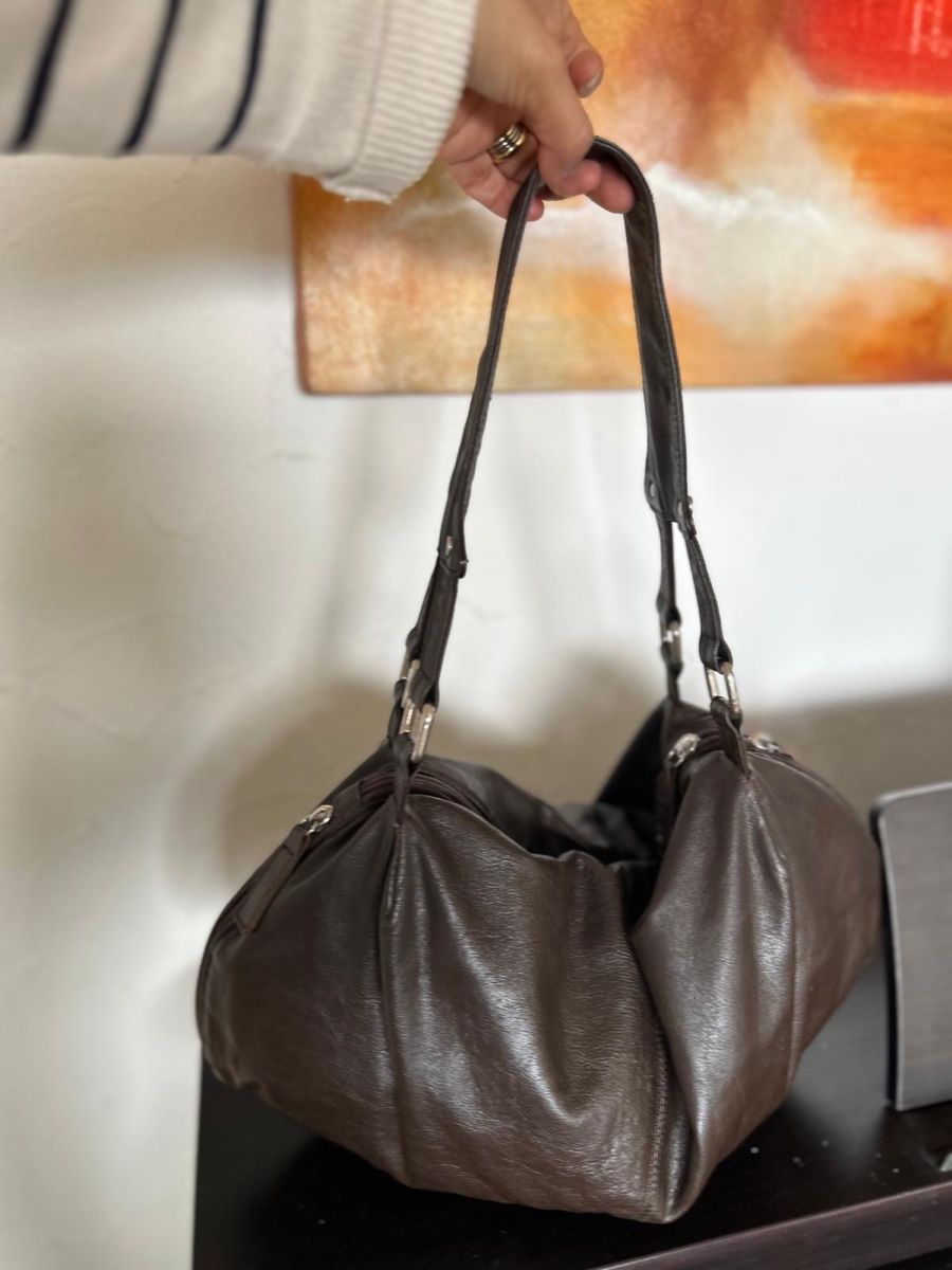 Borse da donna: Brown Leather Handbag, great condition for everyday use! – Usato da steinhausen venduto da pat_nc2x 1