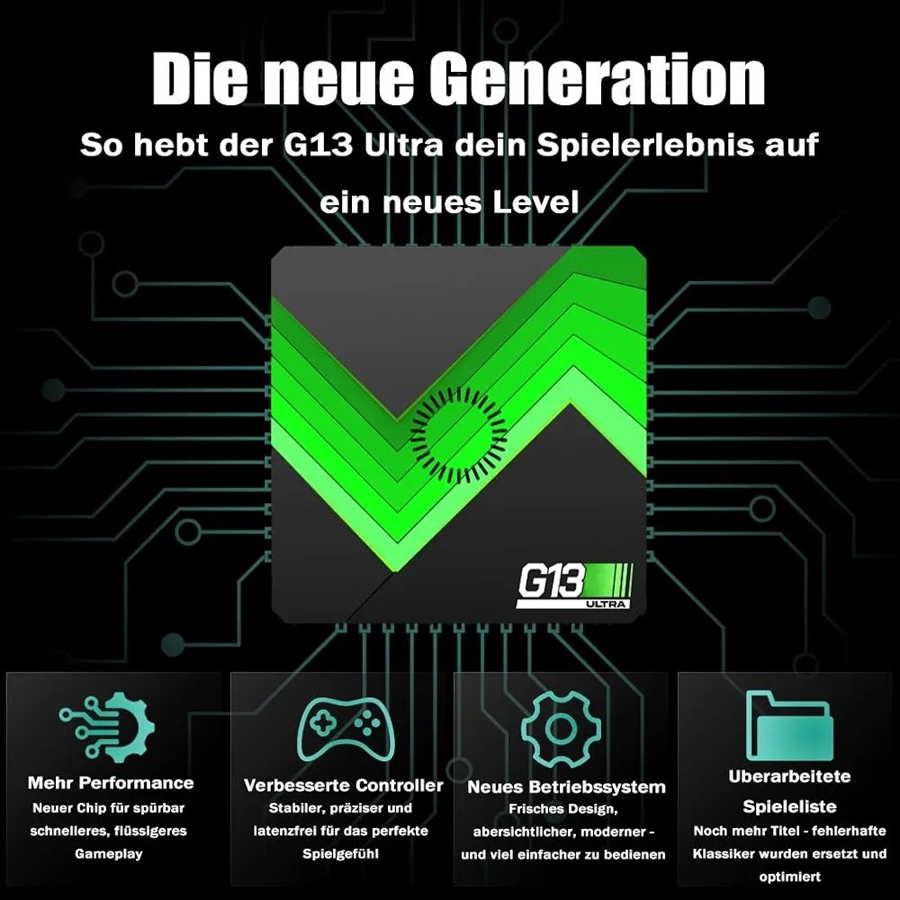 Console: G13 Ultra Retro Game Console – Usato da ZUG venduto da guiniversal 1