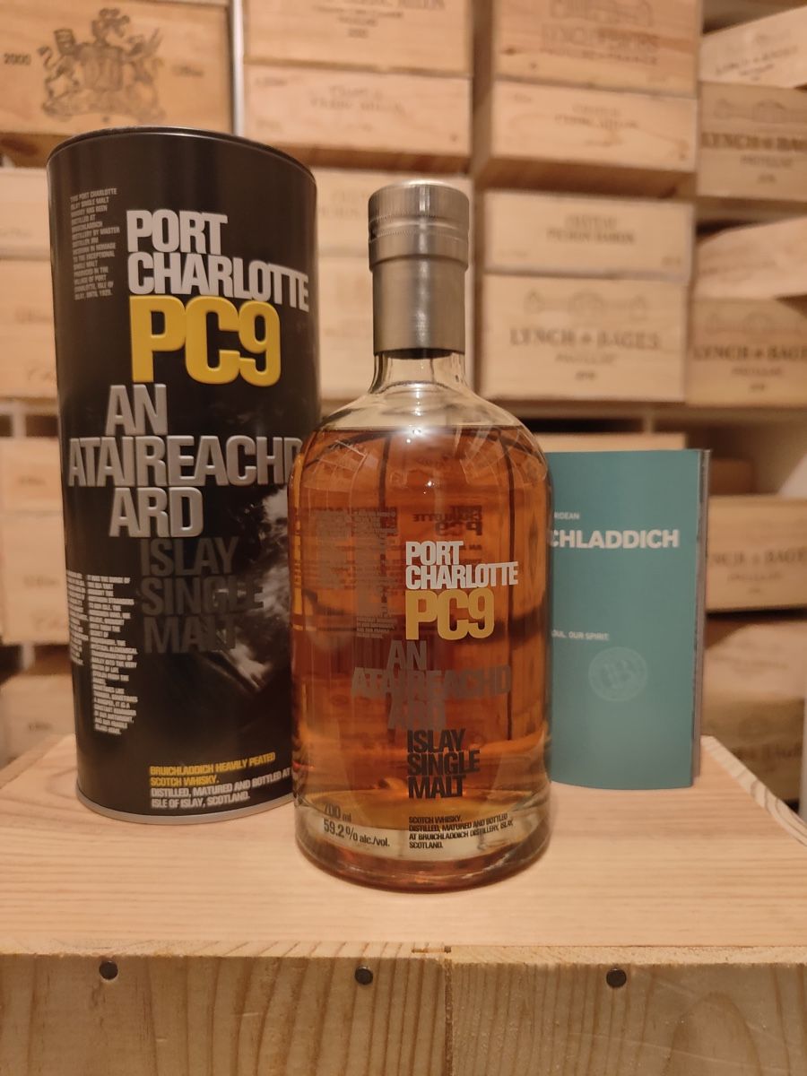 Bruichladdich Bevande alcoliche: Bruichladdich Port Charlotte PC 9 – Nuovo e nell'imballaggio originale da Hinwil venduto da motleycrue