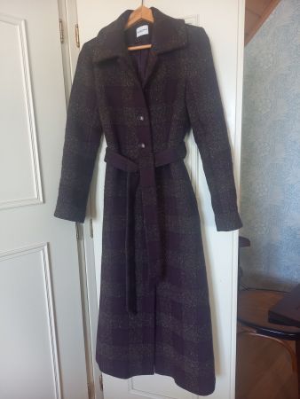 Manteau à carreaux Claudie Pierlot taille 34-36, XS