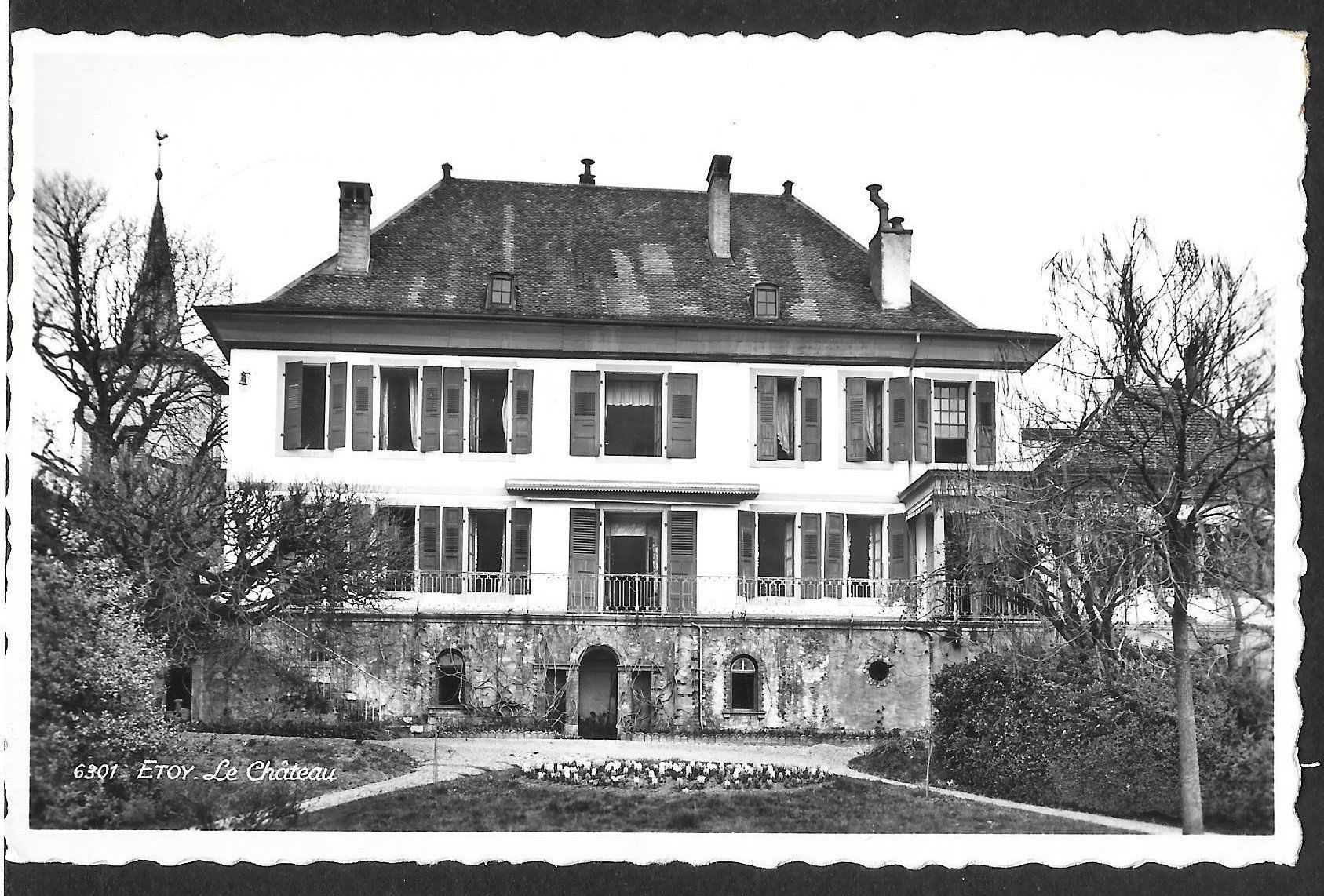Ansichtskarten: Etoy Le Château – Gebraucht aus Olten von clotaldi