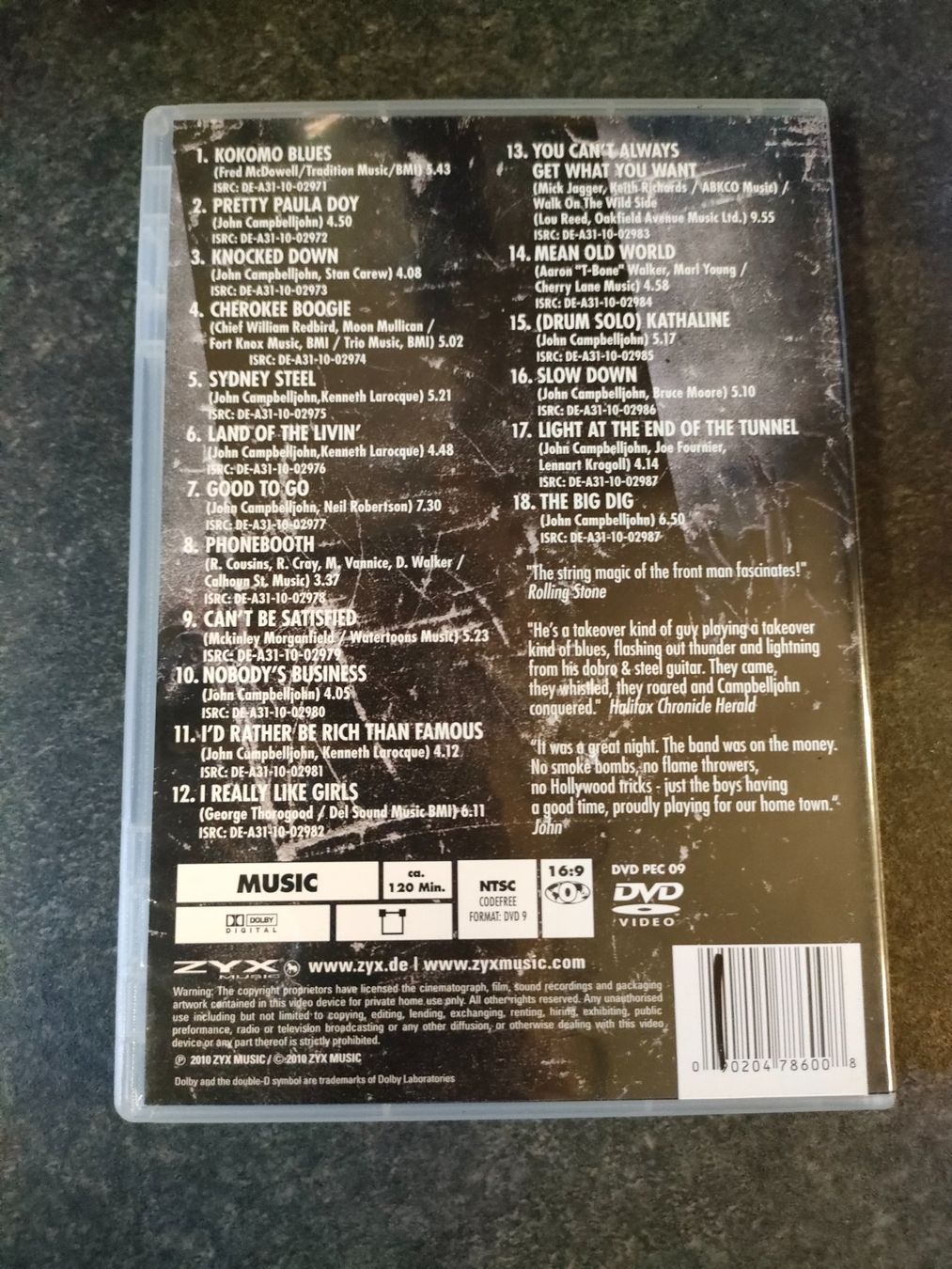 Tutti i DVDs: John Campbelljohn  Live in  Nova Scotia – Usato da Rheineck venduto da han_c85z 1