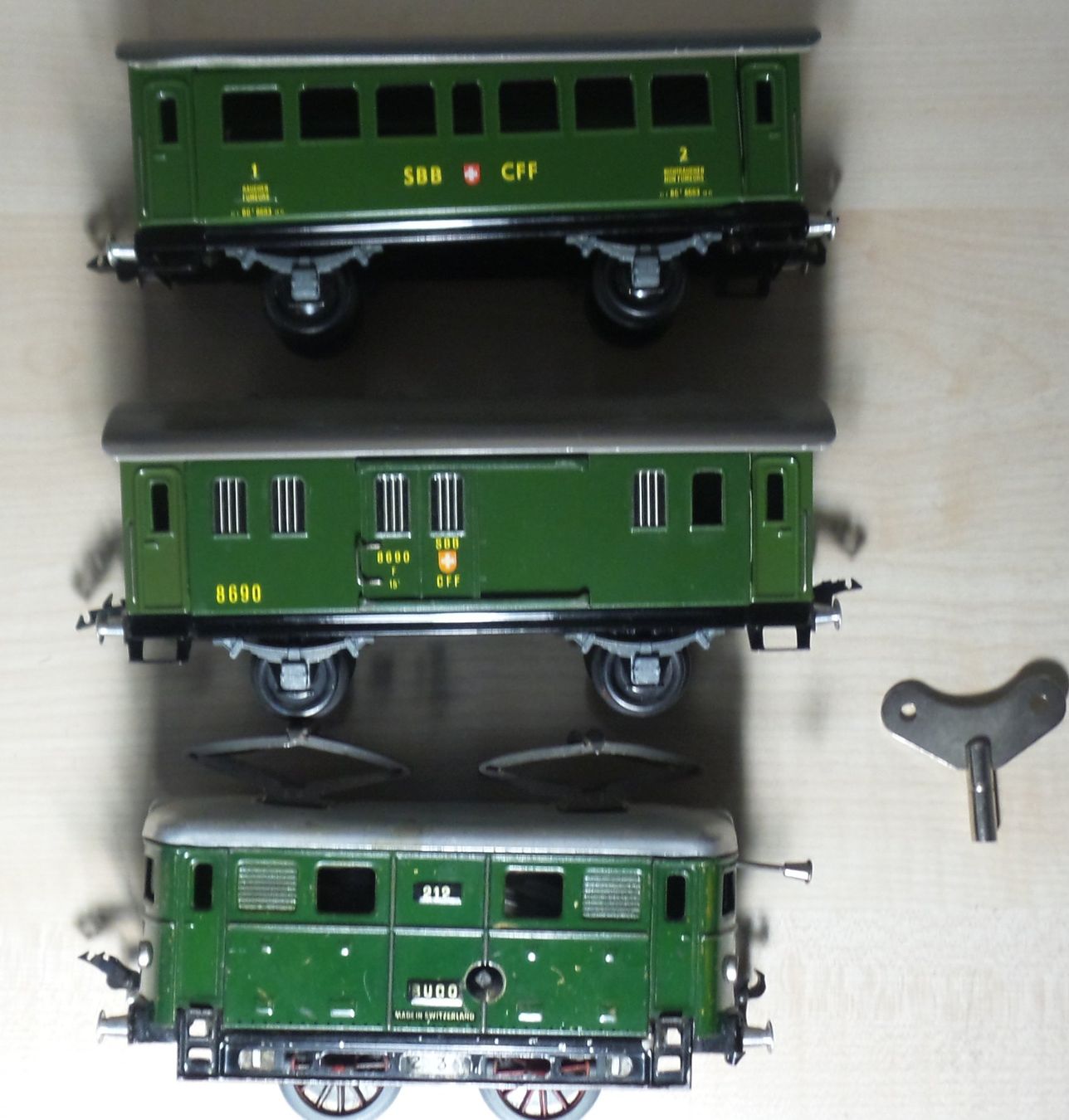 Buco Spielzeuge: Train jouet à clé Buco 0 – Gebraucht aus Bulle von Rockandtoys 7
