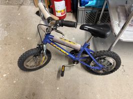 Kindervelo robust mit Rücktrittbremse