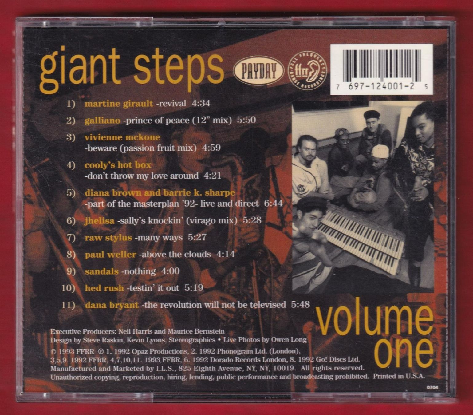 CD: Giant Steps - Volume One feat. Galliano (CD) – Usato da Zürich venduto da Pfluftl2000 1