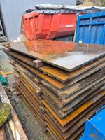 Abdeck- Fahrplatte Überfahrblech Stahl 3000x1500x30mm S355