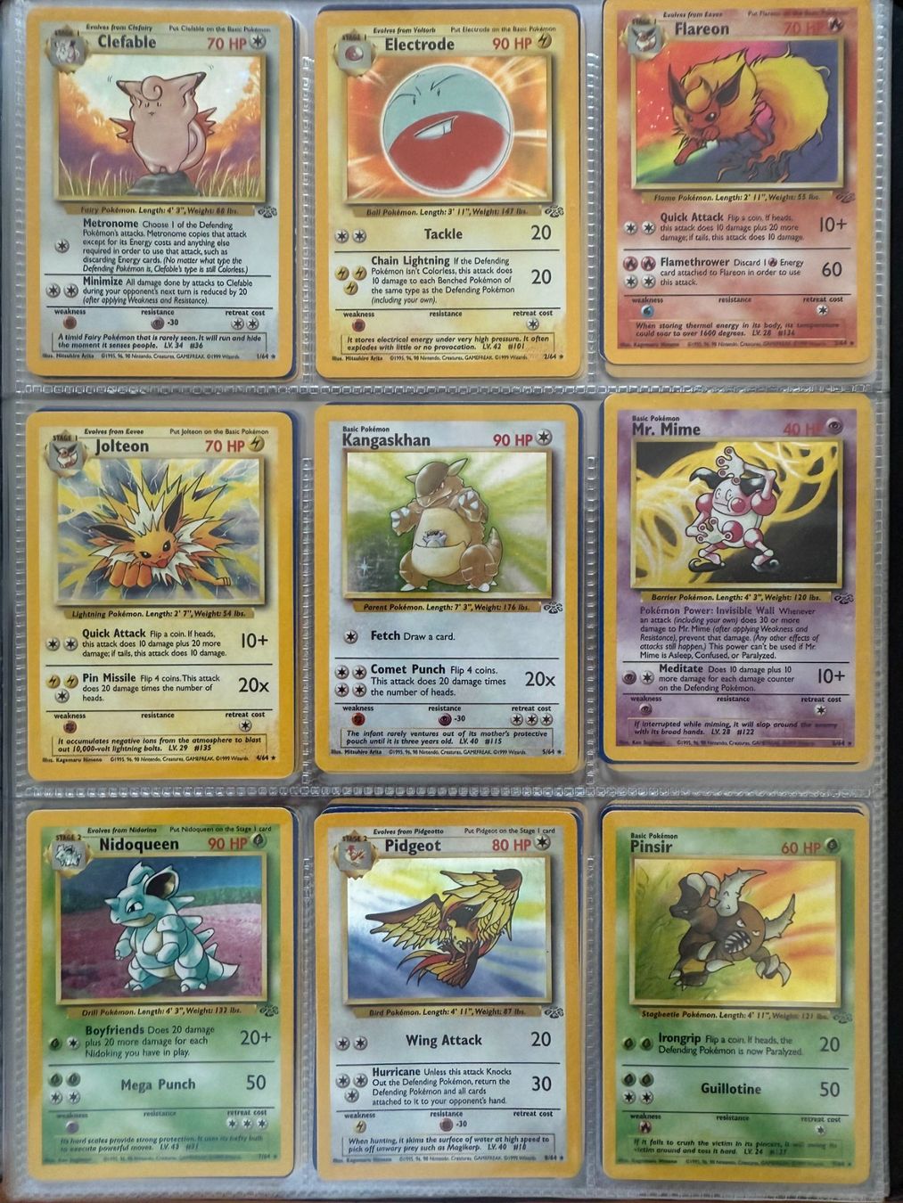 Pokémon Carte collezionabili: Complete Pokémon Jungle 1999 Collection – Usato da Lausanne venduto da laminas
