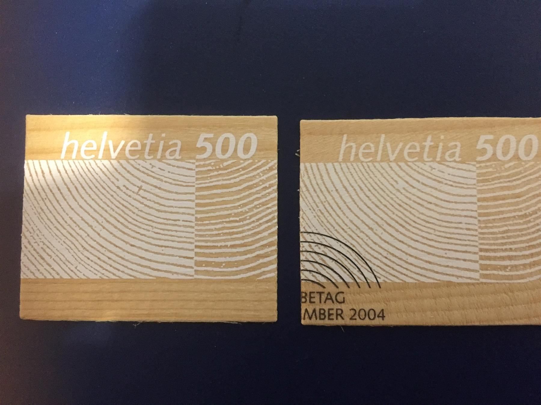 Alle Briefmarken: 2004 Sondermarke Rohstoff Schweizer Holz** + ET – Gebraucht aus St. Margarethen TG von SGHerbst07