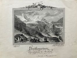 C. Wolf – Alpes Helveticae 1777 – suite complète 10 gravures