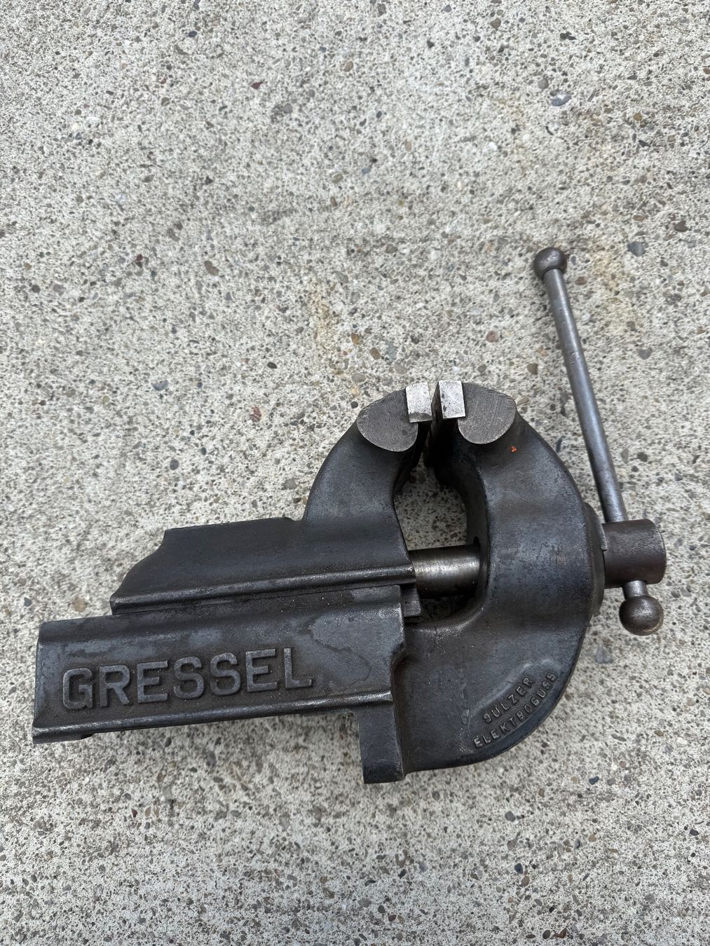 Gressel Tutti gli attrezzi: Gressel Schraubstock – Usato da Fahrni b. Thun venduto da Schneiderlein55